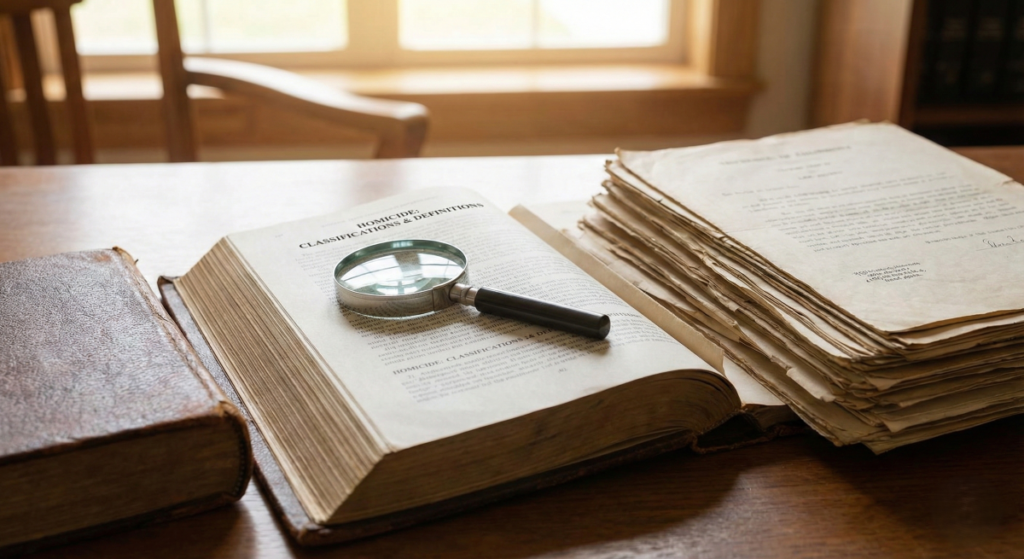 Homicide: One Crime, Many Types, Different Terms