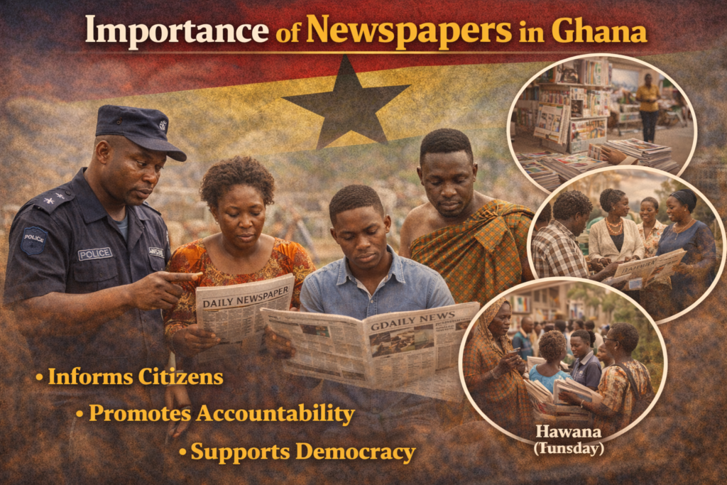 The Importance of Newspapers in Ghana