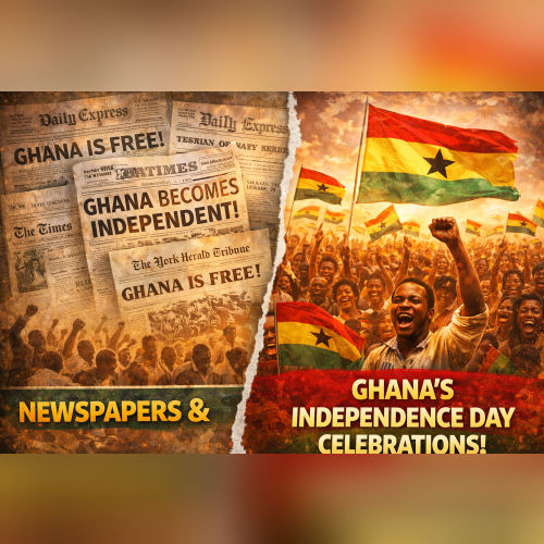 Newspapers and Ghana’s Independence Day Celebrations