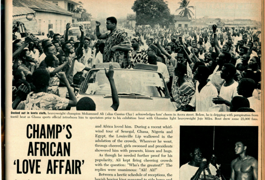Muhammad Ali’s Visit to Ghana: When “The Greatest” Came Home: