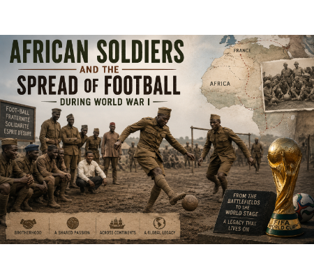 African soldiers and the spread of football